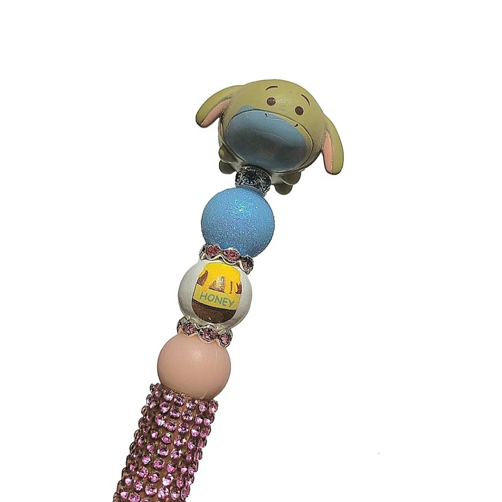 Eeyore Disney Tsum Tsum Beaded Ballpoint Twist Pen Topper